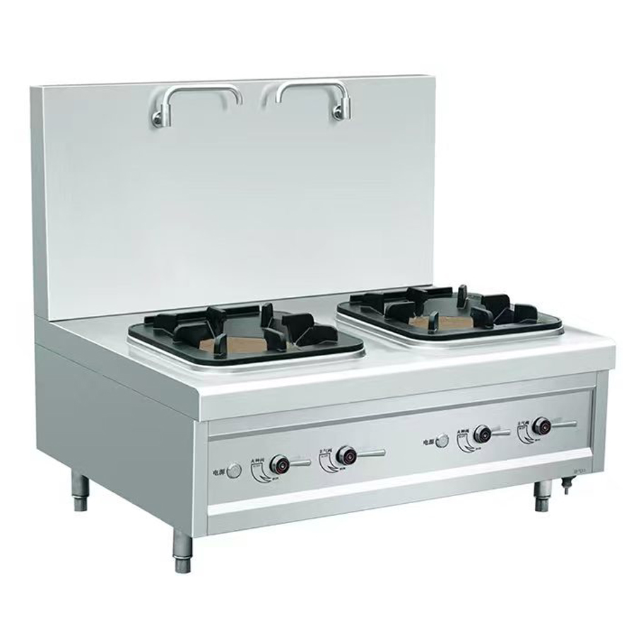 雙頭自然風(fēng)燃氣低湯爐